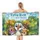 thumbnail image 1 of Roca Puffin Toalla de playa de secado rápido con diseño temático, regalo para mujeres y niñas, ideal para cumpleaños, fans, amantes de la música, uso en la playa o al aire libre, 78 × 150 cm, 1 of 6