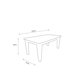 thumbnail image 3 of Mesa Escolar Nordica 110X55X46 Natural, 3 of 3
