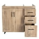 thumbnail image 3 of Mueble base de cocina nogal cajón derecho 98x49x90 cm (No Incluye Cubierta), 3 of 3