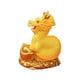 thumbnail image 2 of Mini Estatua Dragón Decoración Año Nuevo Chino Amarillo, 2 of 3