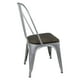 thumbnail image 3 of SET 4 SILLAS METALICA TOLIX PRESTON METAL CON ASIENTO MDF, 3 of 3