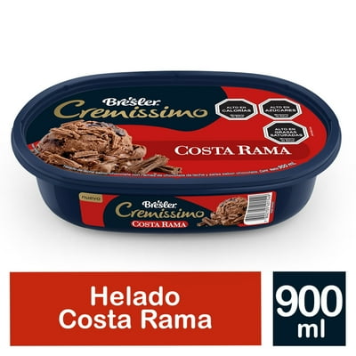 Helado Postre Costa Rama Chocolate Cassata 900 Ml Bresler