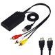 thumbnail image 2 of Cable HDMI a RCA, convertidor HDMI a RCA, adaptador de audio y video AV 3RCA CVBS compuesto a HDMI 1080P compatible con NTSC para HDTV, Apple TV, PC, portátil, Xbox, DVD, etc. (hembra a macho), 2 of 8