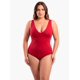 thumbnail image 5 of Samia Traje de Baño Mujer Reductor Modelador Rojo Una Pieza Corset Ajustable, 5 of 7