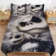 thumbnail image 1 of Nightmare Before Christmas Bedding Set Duvet Cover Comfortable and Lightweight Cartoon Bedding 3 Piece Bed Set, 1 of 5