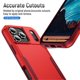 thumbnail image 5 of Para Apple iPhone 17 Pro Max Funda a Prueba de Golpes Resistente Protección de Cuerpo Completo de Alta Resistencia a Prueba de Polvo/caídas Cubierta Funda, Rojo, para iPhone 17 Pro Max, 5 of 7