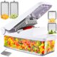 thumbnail image 1 of Geedel Vegetable Chopper with Container, 4-in-1 Food Chopper, 1 of 3