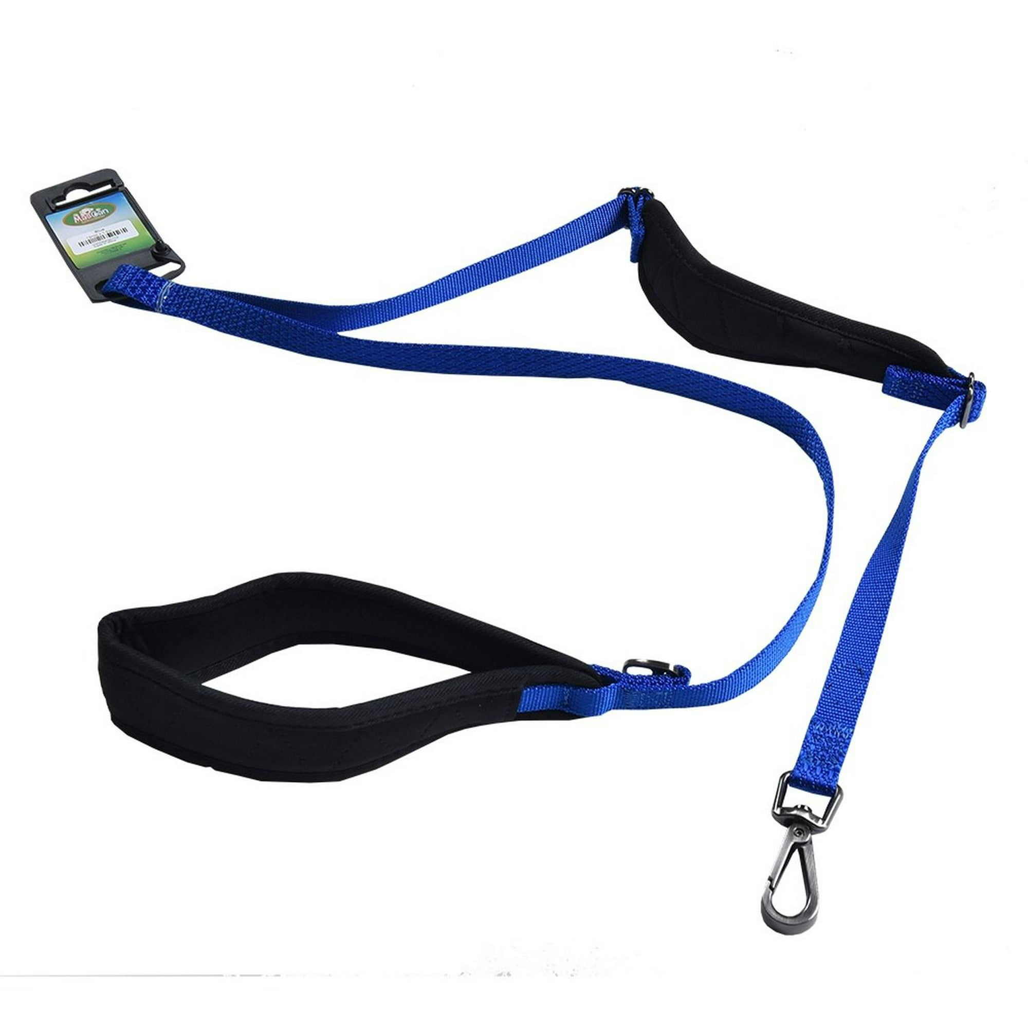 Correa Doble Agarre Perro L Azul Mascan Azul