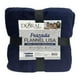 thumbnail image 1 of Frazada Termica 1.5 Plazas 150x200cm Azul Flannel Lisa Doral, 1 of 2