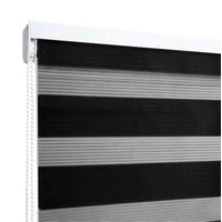 Chantilly - Cortina Duo 200X220 Cm Negro