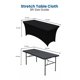 thumbnail image 5 of Mantel de Tela Spandex Utopia Kitchen 244 cm – Pack de 4 – Negro, 5 of 9