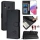 thumbnail image 1 of Funda tipo cartera FOXDOCK para Samsung Galaxy A20E/A10E con soporte, ranuras, RFID, diseño de gato, 1 of 5