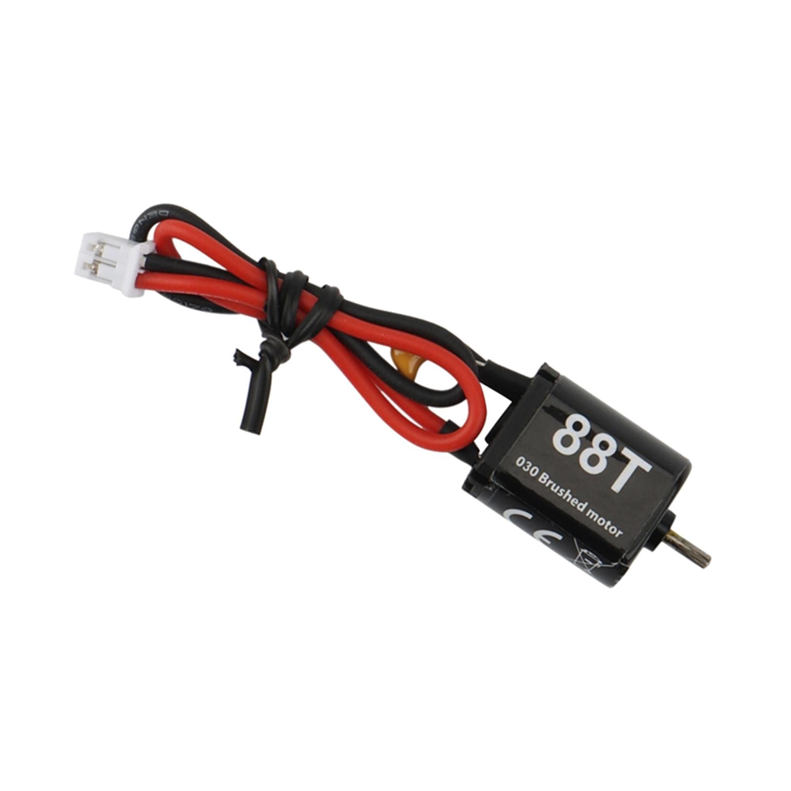 Magideal - Actualización De Motor Cepillado 1:24 Para Axial Scx24 Axi90081 Axi00001 Axi00002 Crawler Model Buggy Diy Modificado 030 Motor 88t