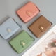 thumbnail image 5 of Cartera de mano de piel sintética de gran capacidad con cremallera para mujer, porta teléfono, bolso de mano de viaje, bolso de mano, 5 of 5
