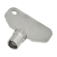 Magideal - E3-5-15 E3-26-715-15 Llave De Barril Para Autocaravana Rv Acero Al Carbono Antirrobo 3 Muescas Pequeñas