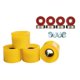 thumbnail image 4 of 4 Piezas Patines De Ruedas Patineta Sure Grip Rollerskate Ruedas Amarillo, 4 of 5