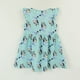 thumbnail image 2 of Vestido Sin Manga y Collet Niña Celeste Print Caras Bluey, 2 of 5