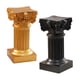 thumbnail image 3 of 2 Piezas De Pedestal De Estatua De Pilar Romano En Miniatura Para La Decoración Del Hogar De La Boda, 3 of 5