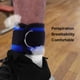thumbnail image 5 of Correas de tobillo para entrenamiento de fuerza de piernas con pesas, correa de potencia, anillo para pie para fitness (azul), 5 of 8