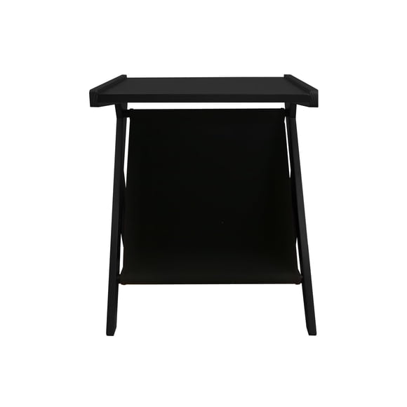 Mesa Lateral para Sofá Casual Home en Forma de Z con Almacenamiento - Castaño