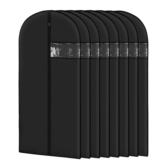 Bolsas Para Ropa Traje Negro Lavable 43 Pulgadas (paquete De 8)