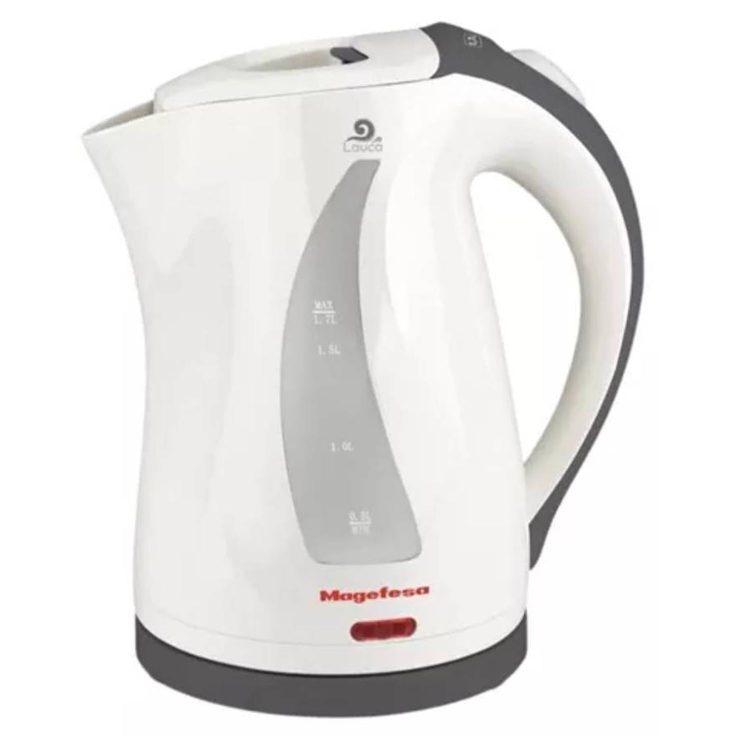 Magefesa - Hervidor Electrico 1700ml 2000w Blanco Lauca Mgf-3636