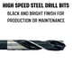 thumbnail image 2 of Broca Drill America serie D/ARSD 1-1/4 HSS 1/2 mango, 2 of 9