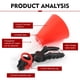 thumbnail image 3 of Embudo Teybouk con Bloqueo Antifugas Rojo, 3 of 7