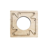 Magideal - -Troquel De Corte, Plantilla De Corte, Plantillas De Bandeja, Herramienta De Perforación De Madera, -Catchall, Artesanía, Artesanía Para Principiantes S