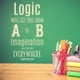 thumbnail image 2 of Decomural Logic Inspiration Albert Einstein Sticker WS-44074, 2 of 3