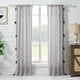 thumbnail image 1 of Par de cortinas Greenland Home Monterrey 107 x 213 cm, color gris, 1 of 4