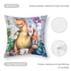 thumbnail image 5 of Estamos de Vuelta Fundas de almohada de terciopelo con tema, regalos de funda de almohada, decoración para el hogar, cojín de lanzar, regalo de cumpleaños para fans y parejas.66*66cm., 5 of 6