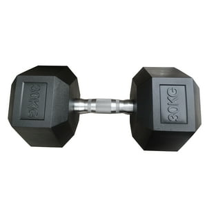 Atletis - Mancuerna Hexagonal 30 Kg Negro