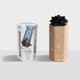 thumbnail image 5 of Coffee Press AeroPress Clear Blue, método de preparación 3 en 1, 5 of 8