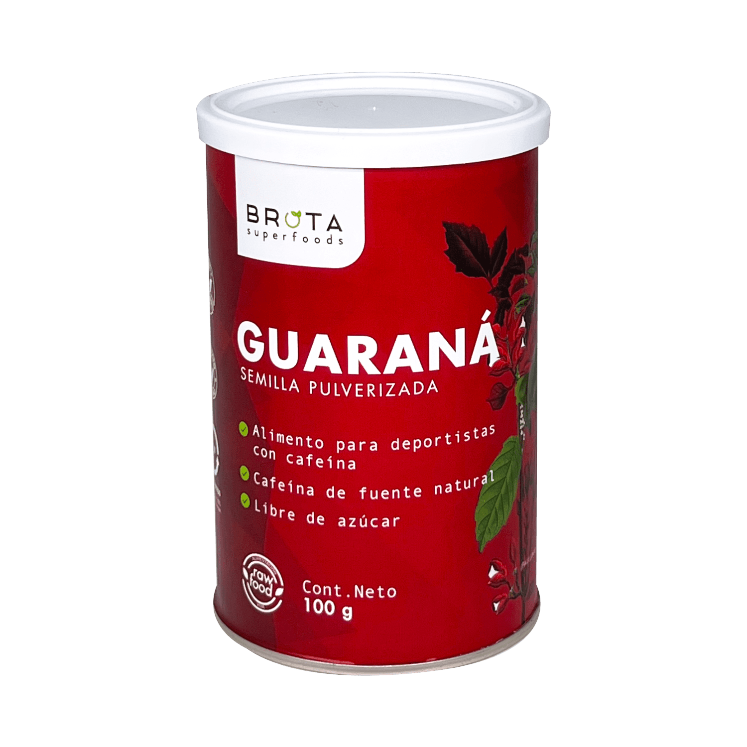 Brota Superfoods - Guaraná En Polvo Energy 100 G