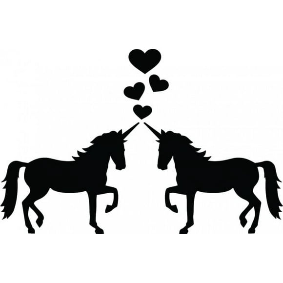 Decomural Unicorn Love Fairytale WS-46737