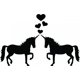 thumbnail image 1 of Decomural Unicorn Love Fairytale WS-46737, 1 of 2
