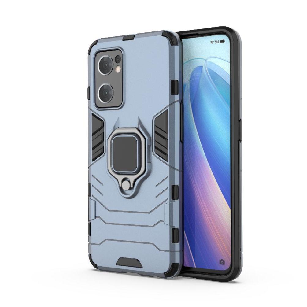 Foxdock Funda Antigolpes Para Oppo Reno 7 5G – Protección Total Con Soporte Y Diseño Robusto