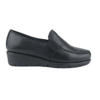 Zapato De Cuero Chalada Mujer Calafate-1 Negro Casual