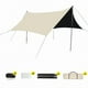 thumbnail image 1 of Carpa Toldo de Lona Impermeable Anti-UV Sombra Asegurada 4x3m con 6 Ángulos, 1 of 5