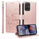 thumbnail image 1 of Funda Cartera para Motorola Moto G55 5G Perro Cachorro Grabado con Tarjetas Soporte Correa Rosa, 1 of 6