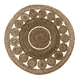 thumbnail image 1 of Alfombra Redonda Yute 100cm para Decoración Exterior, 1 of 3