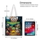 thumbnail image 5 of The Loud House Bolso de tela con estampado de lienzo para mujer, bolsa de compras reutilizable y estética, con cremallera interior, regalo para mujer,40*45cm., 5 of 6