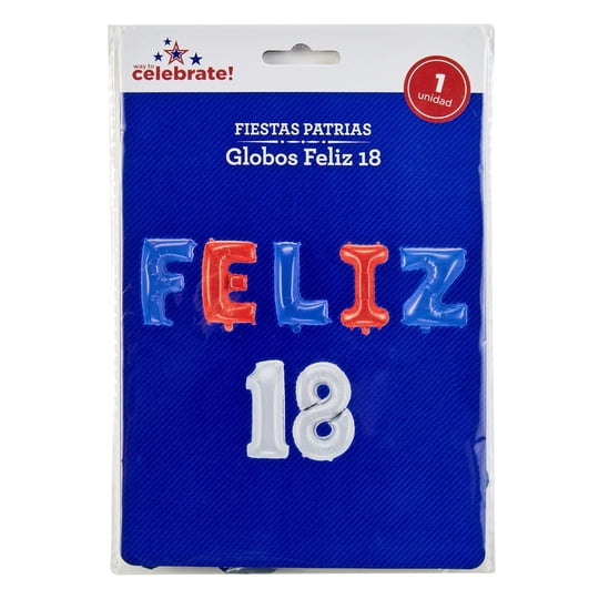 Globos Feliz 18 Way to Celebrate