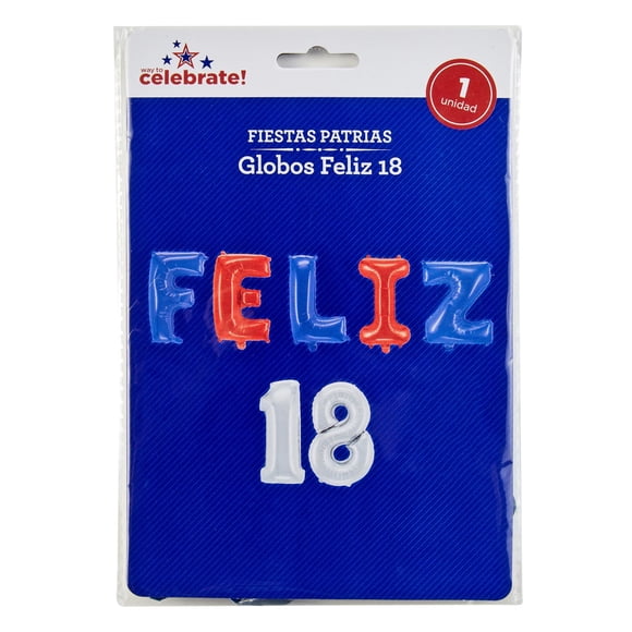 Globos Feliz 18