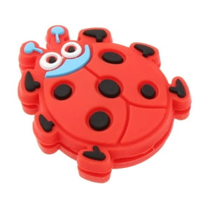 Genérico - Raqueta De Tenis Amortiguador De Vibraciones Amortiguador Raquetbol Deporte Al Aire Libre 2.4X2.8Cm Color Rojo