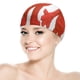 thumbnail image 5 of Elmo Gorro de Natación de Licra, Gorro de Baño de Tela Cómoda, Gorro Elástico Antideslizante para Hombres, Mujeres y Niños, 5 of 6