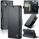 thumbnail image 3 of CaseMe tipo cartera iPhone 16 con cierre magnético, RFID, tarjetero, soporte, carga inalámbrica, 3 of 5