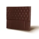 thumbnail image 2 of Respaldo Florencia Tela Chocolate 2 Plaza, 2 of 2