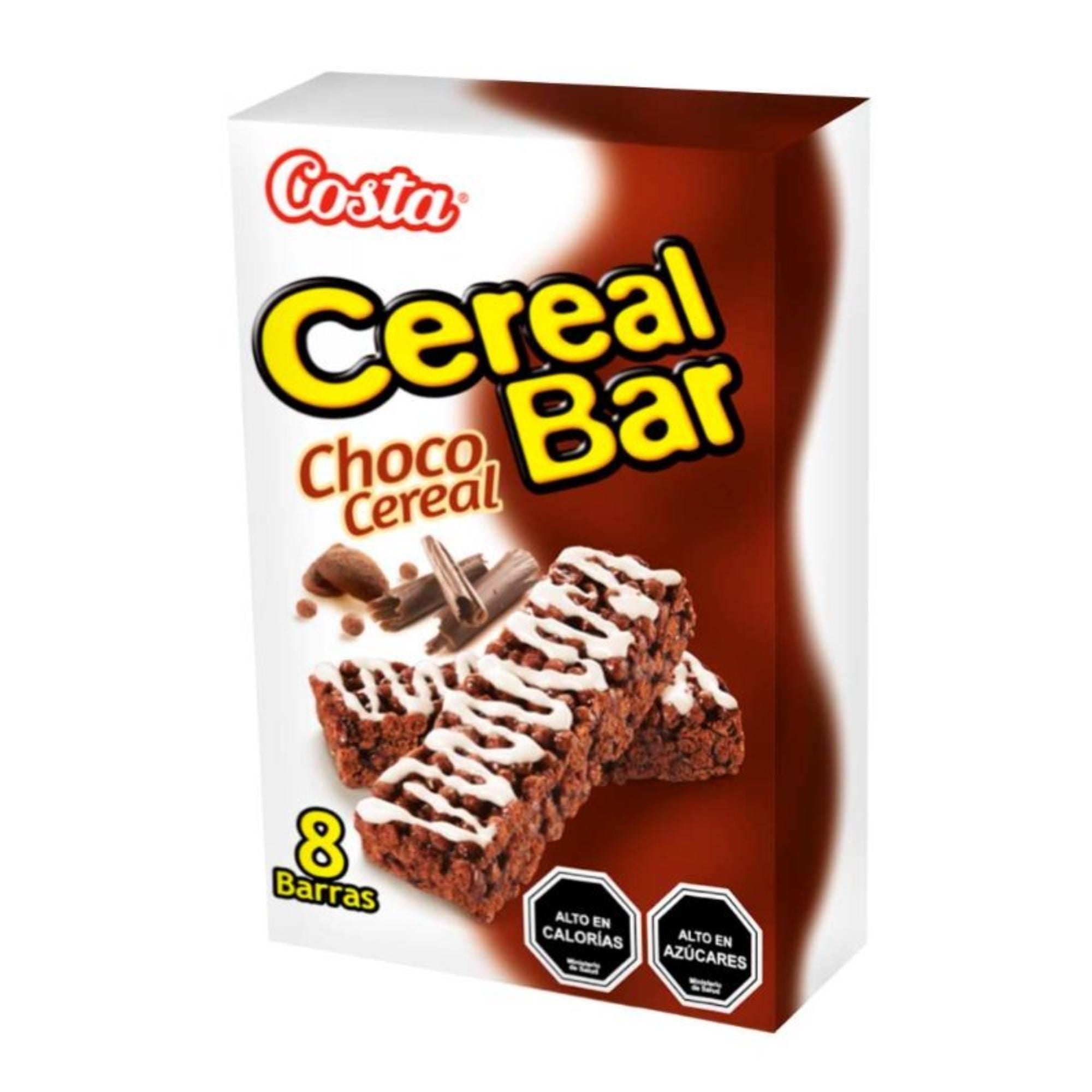 Barra De Cereal Cerealbar Choco Pack 8 Un 18 gr Costa